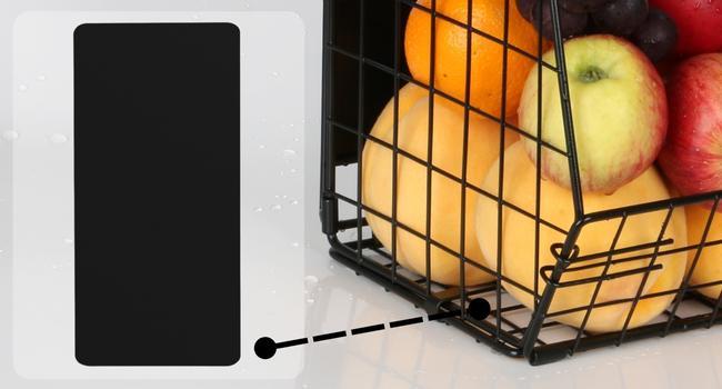 대형 컨테이너 자기 저장 랙 목재 뚜?? 이 있는 자기 부엌 선반 5