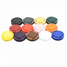 다채로운 자석 코트 버튼 보이지 않는 숨겨진 바느질 스냅 커튼 세척 가능한 나일론 0