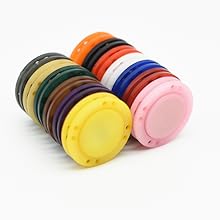 다채로운 자석 코트 버튼 보이지 않는 숨겨진 바느질 스냅 커튼 세척 가능한 나일론 3