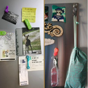 6PCS 자석 케이블 조직기 색상 귀기 전화 케이블 홀더 홈 오피스 학교 3