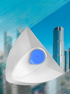 고층 창문 청소용 조정 가능한 이면 자석 창문 유리 와이퍼 0