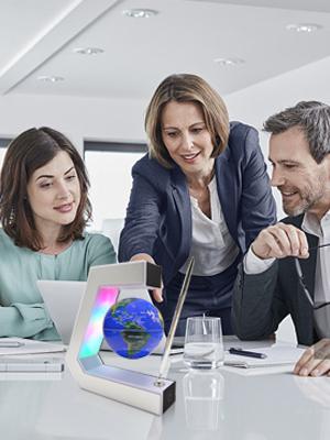 가정 장식 자석 레비테이션 램프 터치 제어 및 펜과 함께 레비테이팅 글로브 램프 0