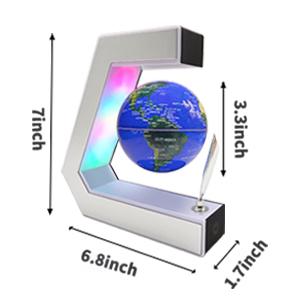 가정 장식 자석 레비테이션 램프 터치 제어 및 펜과 함께 레비테이팅 글로브 램프 4