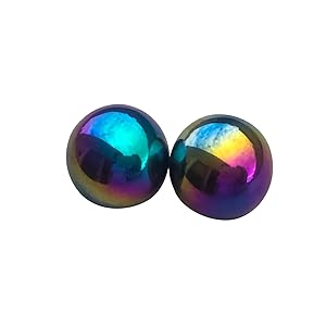 6PC 네오디미움 자석 구구 무지개 자석 공 불안을 위한 장난감 4