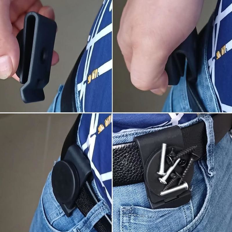 OEM 중량용 자석 벨트 클립 나사 손톱 나사 장치 금속 액세서리