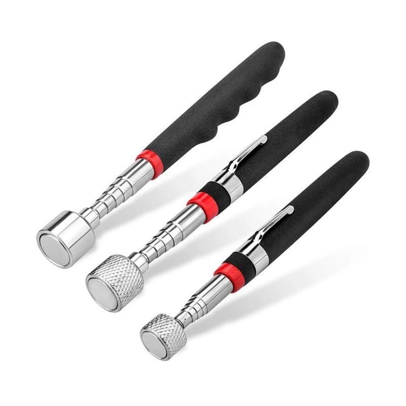 JIS 표준 자기 망원경 픽업 도구 LED 조명 픽업 스크루 견과류 볼트